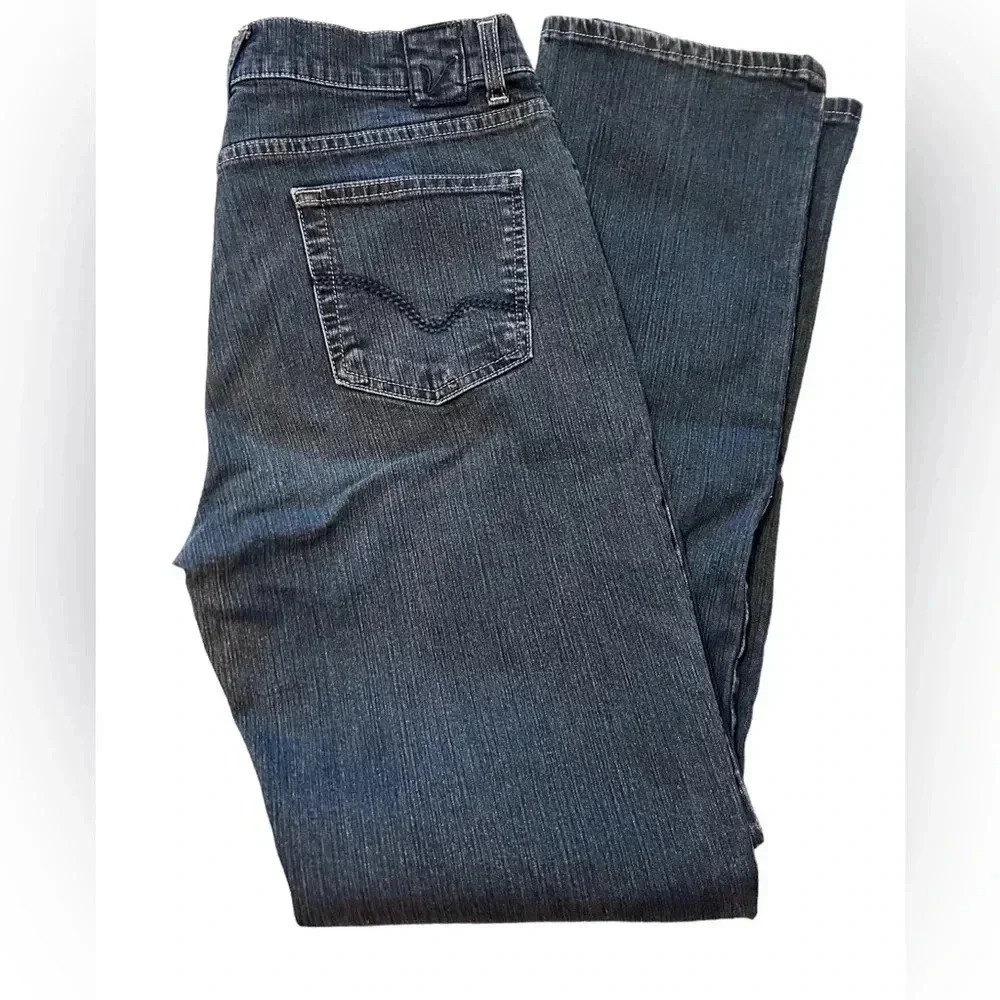 Vanilia Italian Women’s Denim Jeans “Marilyn”. Size 42N=10 US Made in Italy. EUC